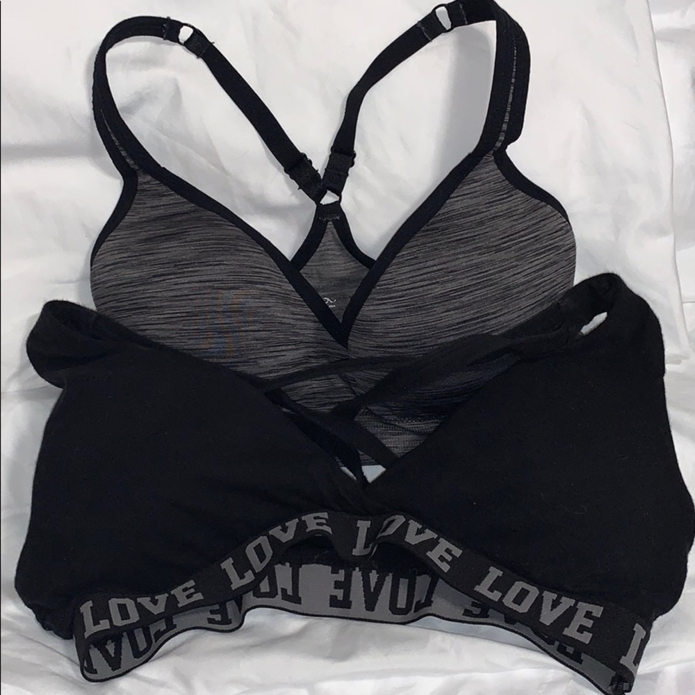 2 sports bras